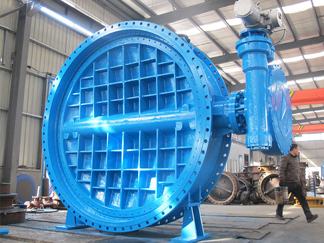 DN3000 double eccentric for China city pipe line