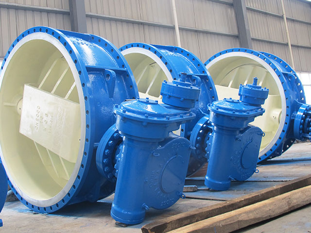 DN2000 10 big size butterfly valve for city pipe line